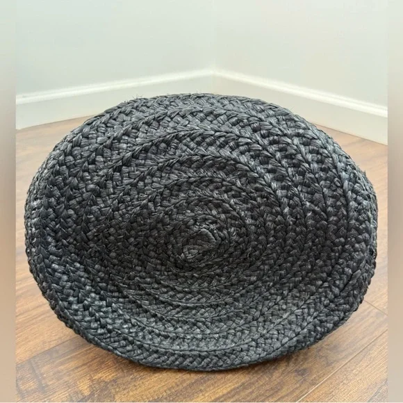 Saint Laurent Panier Medium Shopping Tote Bag in Black Raffia - Picture 10 of 10